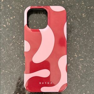 Burga iPhone Case Red